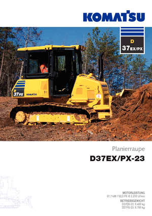 Buldożery Komatsu D37PX-23