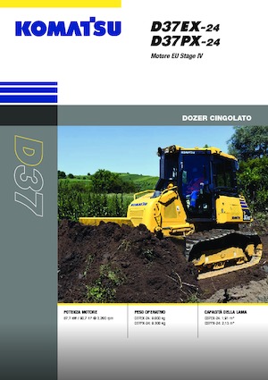 Buldożery Komatsu D37PX-24