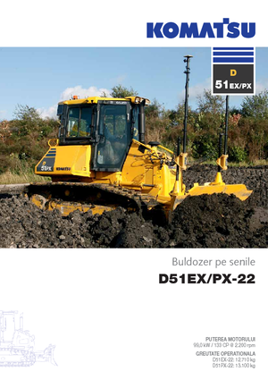 Buldożery Komatsu D51EX-22