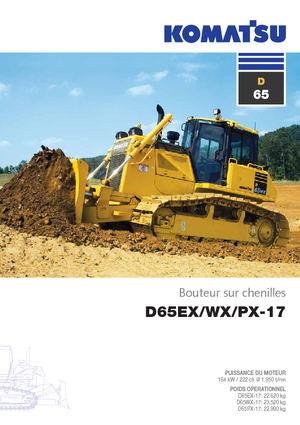 Buldożery Komatsu D65WX-17
