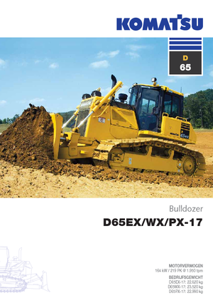 Buldożery Komatsu D65WX-17