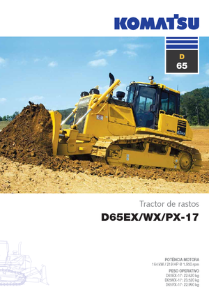 Buldożery Komatsu D65WX-17