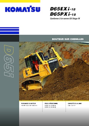 Buldożery Komatsu D65EXi-18