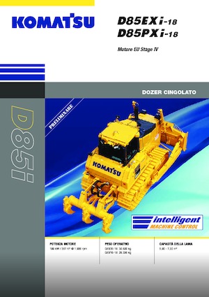 Buldożery Komatsu D85PXi-18E0