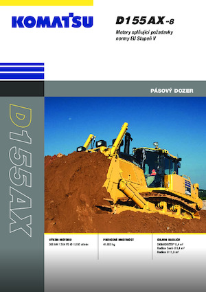 Buldożery Komatsu D155AX-8E0