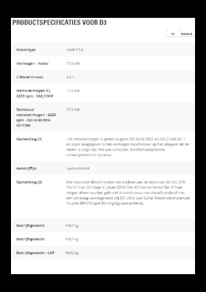 Buldożery Caterpillar D3 XL