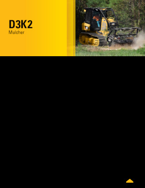 Buldożery Caterpillar D3K2 XL