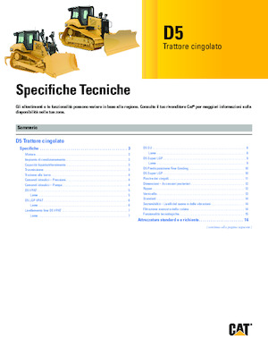 Buldożery Caterpillar D5 LPG VPAT