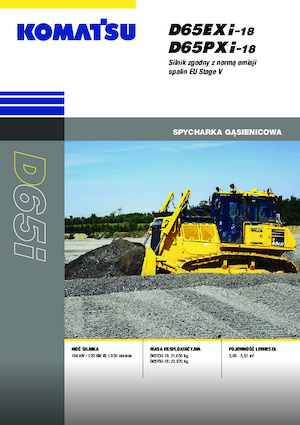 Buldożery Komatsu D65PXi-18E0
