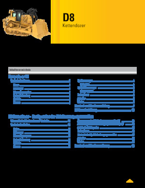 Buldożery Caterpillar D8