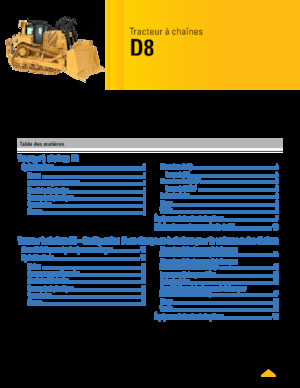 Buldożery Caterpillar D8