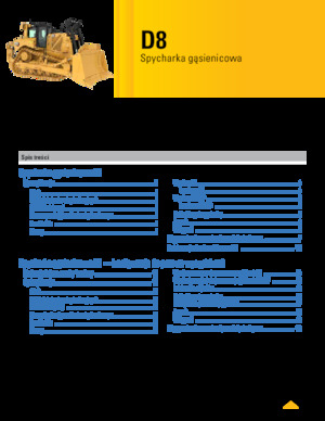 Buldożery Caterpillar D8