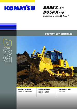Buldożery Komatsu D85PX-18E0