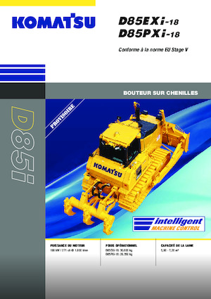 Buldożery Komatsu D85PXi-18E0