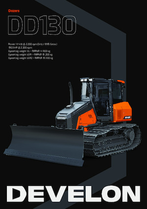 Buldożery Develon DD130LGP2