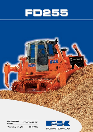 Buldożery Fiat Kobelco FD 255