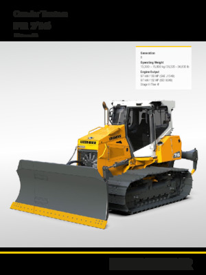 Buldożery Liebherr PR 716 Litronic
