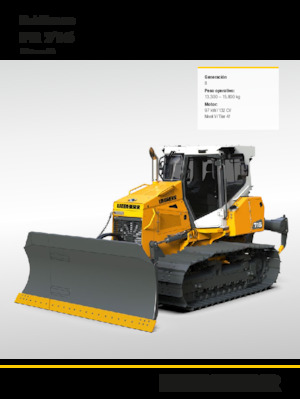 Buldożery Liebherr PR 716 Litronic