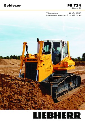 Buldożery Liebherr PR 724 L