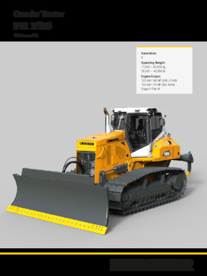 Buldożery Liebherr PR 726 Litronic
