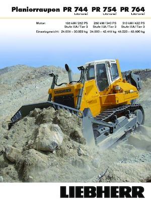 Buldożery Liebherr PR 764 Litronic 