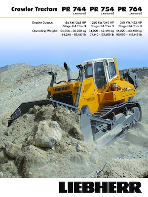 Buldożery Liebherr PR 764 Litronic 