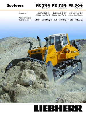 Buldożery Liebherr PR 764 Litronic 