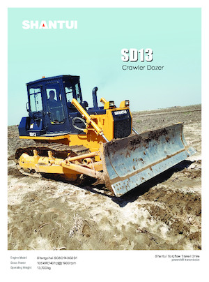Buldożery Shantui SD13
