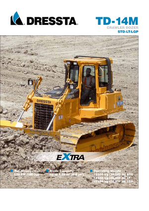 Buldożery Dressta TD 14 M LGP Extra