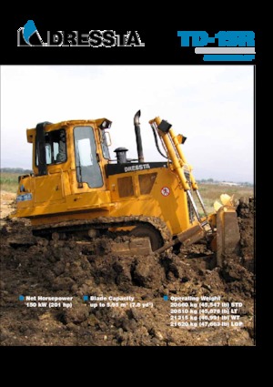 Buldożery Dressta TD 15 R WT