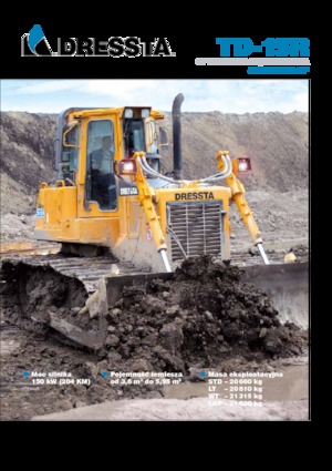 Buldożery Dressta TD 15 R WT
