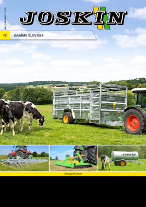 Przyczepy do bydła Joskin BETIMAX R6000S