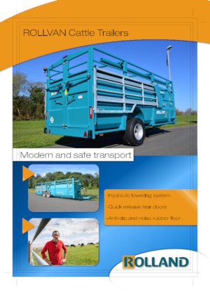 Przyczepy do bydła Rolland ROLLVAN 64