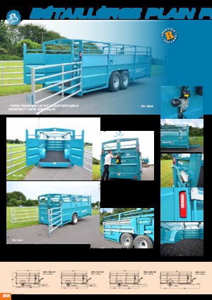 Przyczepy do bydła Rolland ROLLVAN 64