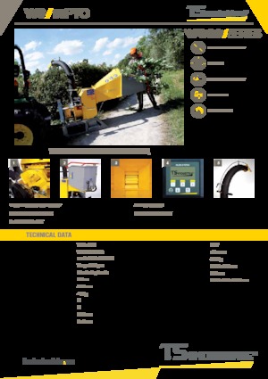 Rębaki drewna TS-Industrie 10 PTO