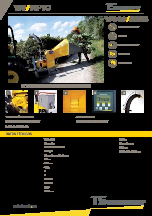 Rębaki drewna TS-Industrie 10 PTO