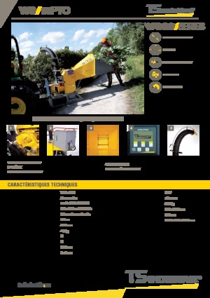 Rębaki drewna TS-Industrie 10 PTO