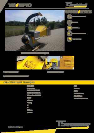Rębaki drewna TS-Industrie 18 PTO