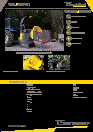 Rębaki drewna TS-Industrie 20 PTO