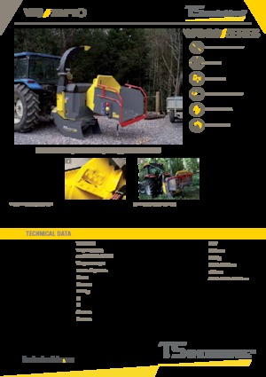 Rębaki drewna TS-Industrie 20 PTO