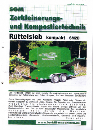 Rębaki drewna Berkili 50 D 30+F