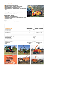 Rębaki drewna Jensen A.141 XL Z