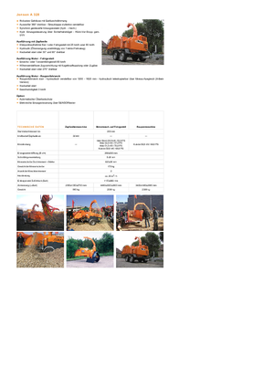 Rębaki drewna Jensen A.328 M