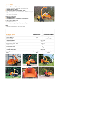 Rębaki drewna Jensen A.530