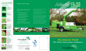 Rębaki drewna Green Mech Aborist 19-28 MT 50