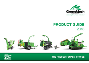 Rębaki drewna Green Mech Aborist 150-26 D