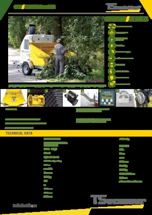 Rębaki drewna TS-Industrie Cobra 75 DS