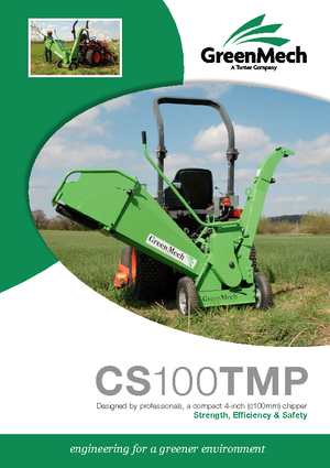 Rębaki drewna Green Mech CS 100 TMP