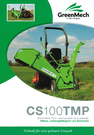 Rębaki drewna Green Mech CS 100 TMP
