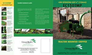 Rębaki drewna Green Mech ECO 150 TMP